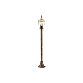 Vonkajšia záhradná lampa 110 cm Patina E27 LUMILED