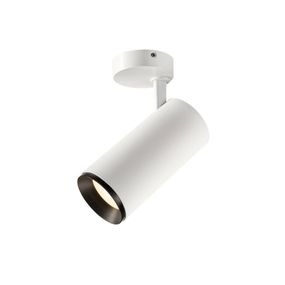 SLV BIG WHITE NUMINOS SPOT DALI L vnitřní LED přisazené stropní svítidlo bílá/černá 4000 K 60° 1004600