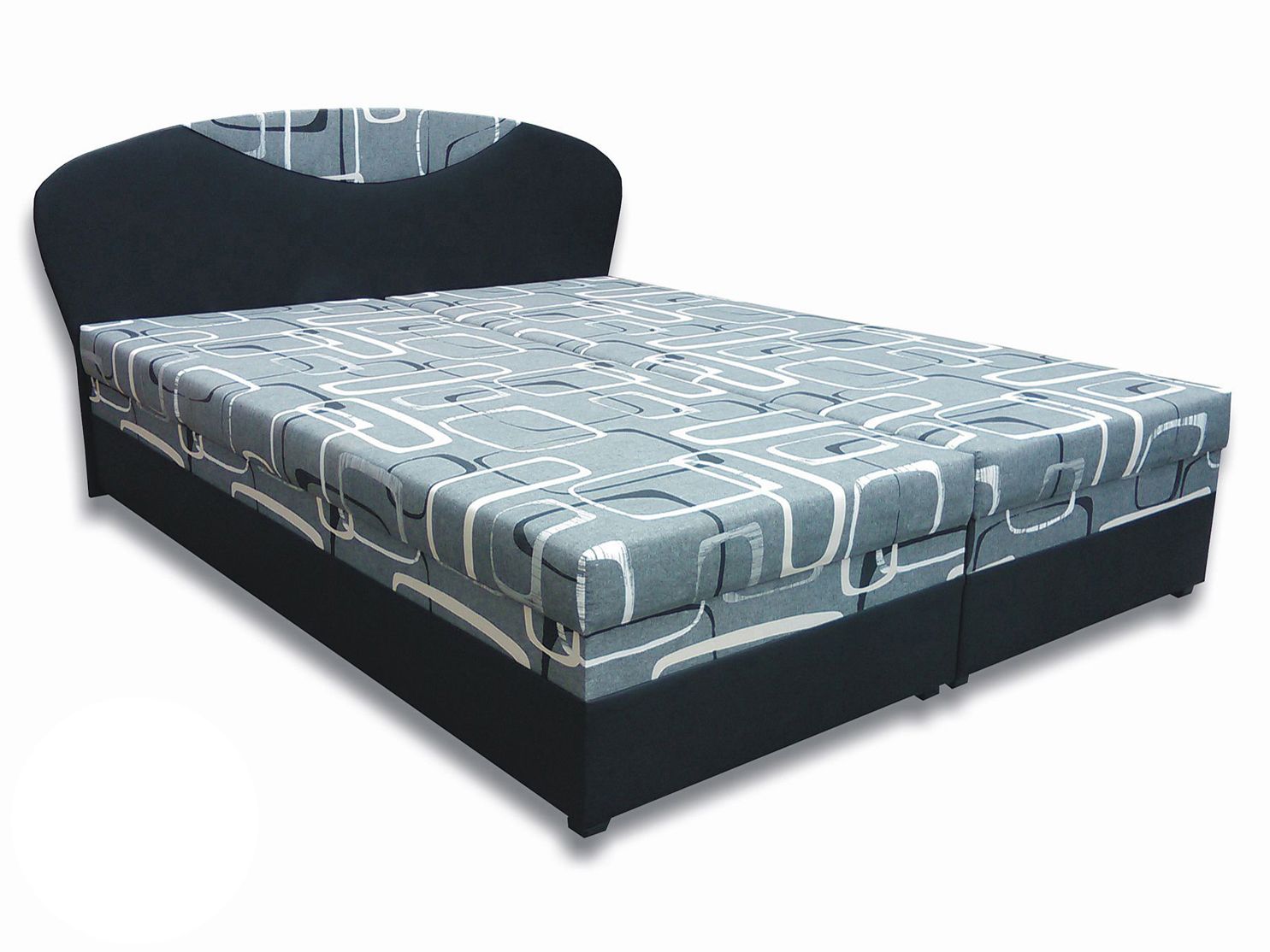 Manželská posteľ 180 cm Izabela 2 (s matracmi)