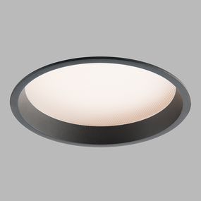 LED2 2250733 ZETA L okrúhle zápustné bodové svietidlo 200 mm 25W/2500lm 3000K čierna