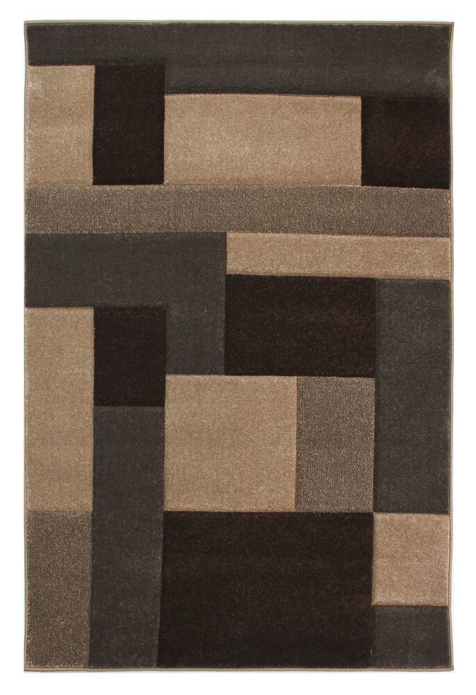 Flair Rugs koberce Kusový koberec Hand Carved Cosmos Beige/Brown - 160x230 cm