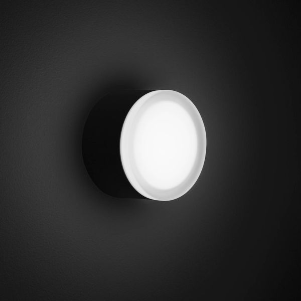 LCD Stropné LED svetlo 1420 exteriér grafitová Ø 13 cm, odliatok hliníkovej zliatiny, sklo, 14.5W, K: 7.7cm