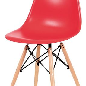 AUTRONIC Jedálenská stolička CT-758 RED