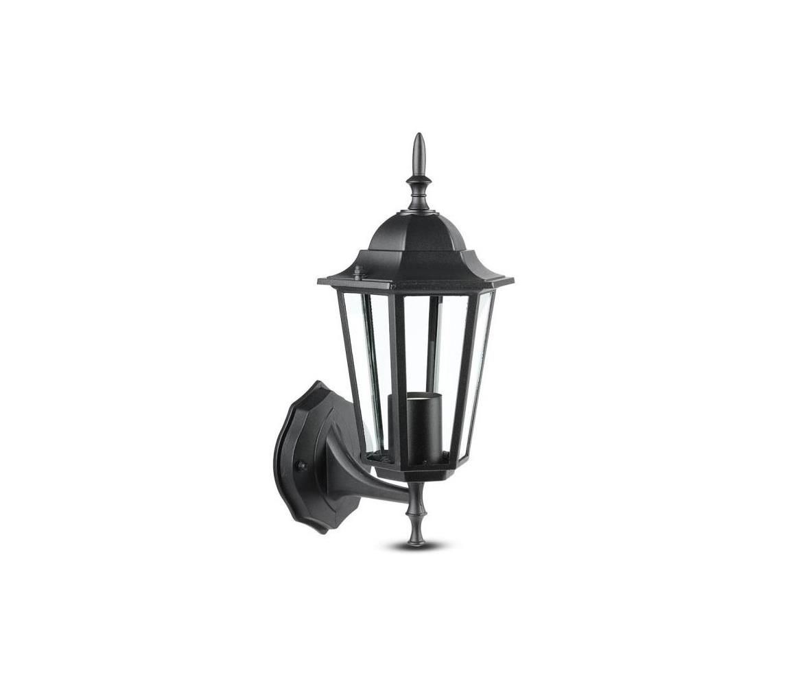 Vonkajšia nástenná lampa 1xE27/40W/230V IP44 čierna