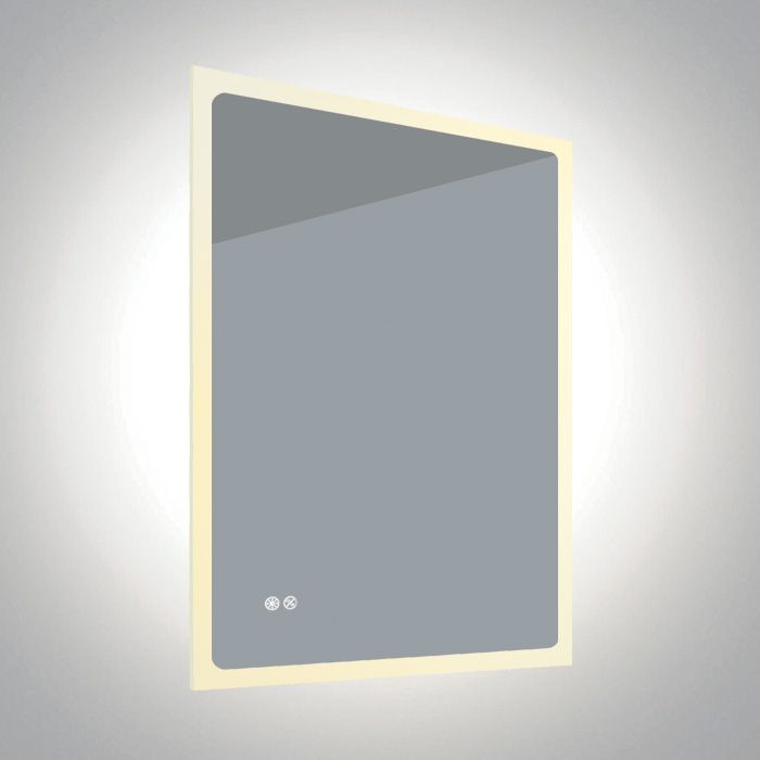 Zrkadlo s osvetlením ONE LIGHT SQUARE MIRROR DIMM 60208A