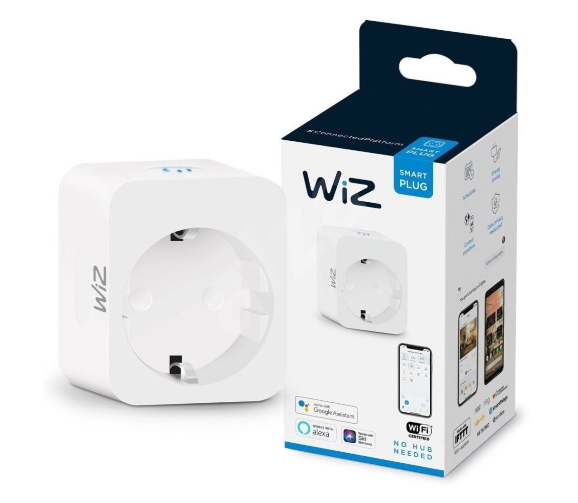 WiZ - Inteligentná zásuvka F 2300W Wi-Fi