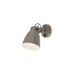 Retro a vintage svietidlo REDO ARNE AP  E27 SAND GREY 01-1271