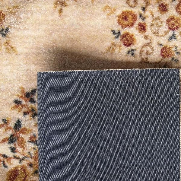 DomTextilu Originálny hnedo krémový vintage koberec do obývačky 40994-187458