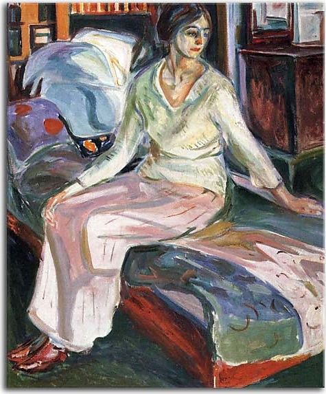 Model on the Couch Obraz Munch zs16672