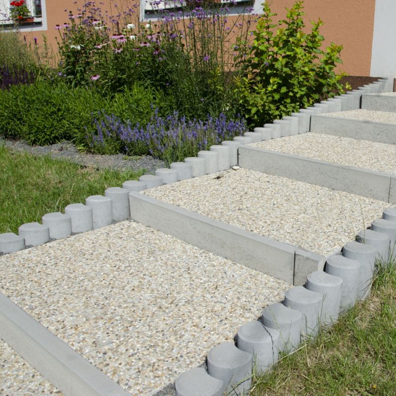 Dlažba betonová PRESBETON GITA vymývaná 400×400×40 mm
