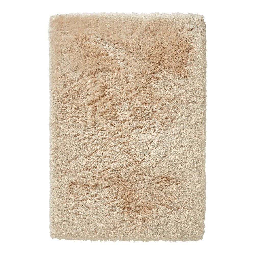 Svetlokrémový ručne tuftovaný koberec Think Rugs Polar PL Cream, 60 × 120 cm