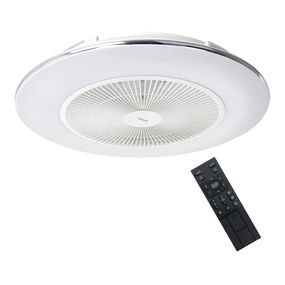 Brilagi - LED Stmievateľné svietidlo s ventilátorom AURA LED/38W/230V biela + DO