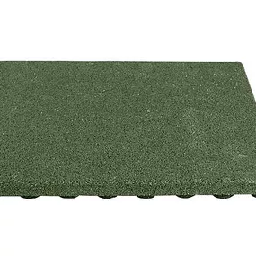 Gumová dlaždica zelená 40 x 500 x 500 mm 40 × 500 × 500 mm