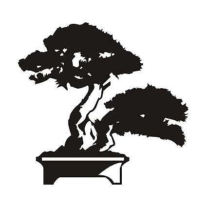 Nálepka na stenu - Bonsai _tx30