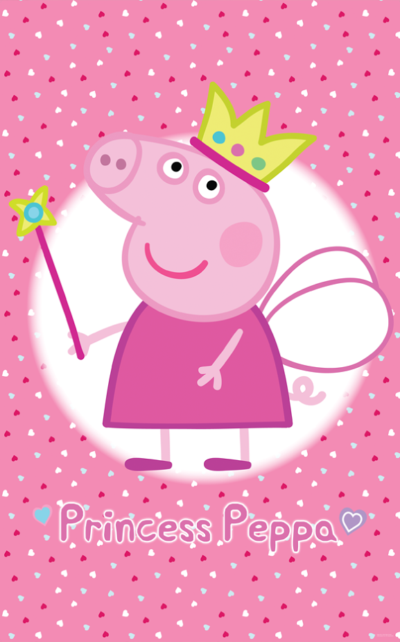 Fototapeta plagát 6tich dielna - PRINCEZNA PEPPA