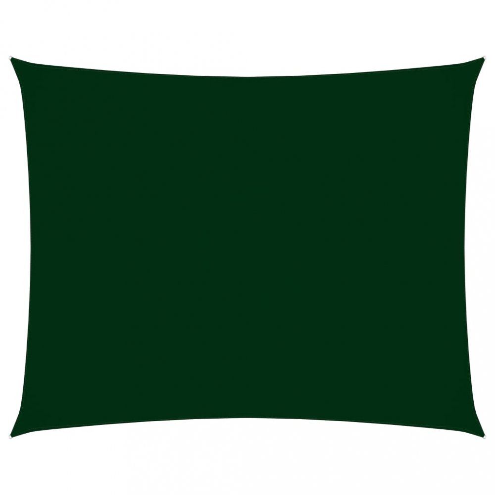Tieniaca plachta obdĺžniková 4 x 5 m oxfordská látka Dekorhome Tmavo zelená