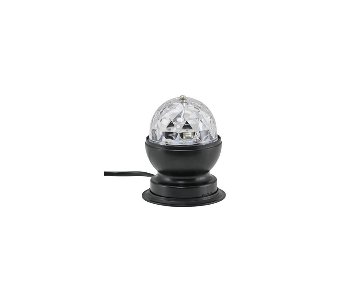 Briloner 7347-015 - LED stolná disko guľa DISCO LIGHT 1xE27/3W/230V