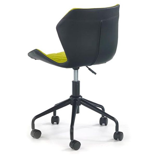 Halmar MATRIX detská stolička čierna / zelená