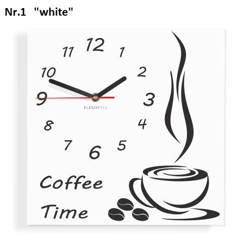 DomTextilu Coffee Time nástenné kuchynské hodiny 8761-24210