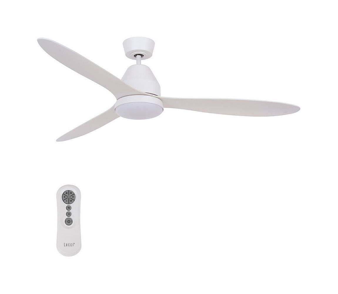 Lucci air 213043 - LED Stropný ventilátor WHITEHAVEN GX53/17W/230V biela