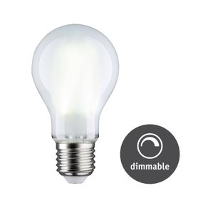 Paulmann LED E27 9W 6 500 K matná stmievateľná, E27, 9W, Energialuokka: E, P: 10.6 cm