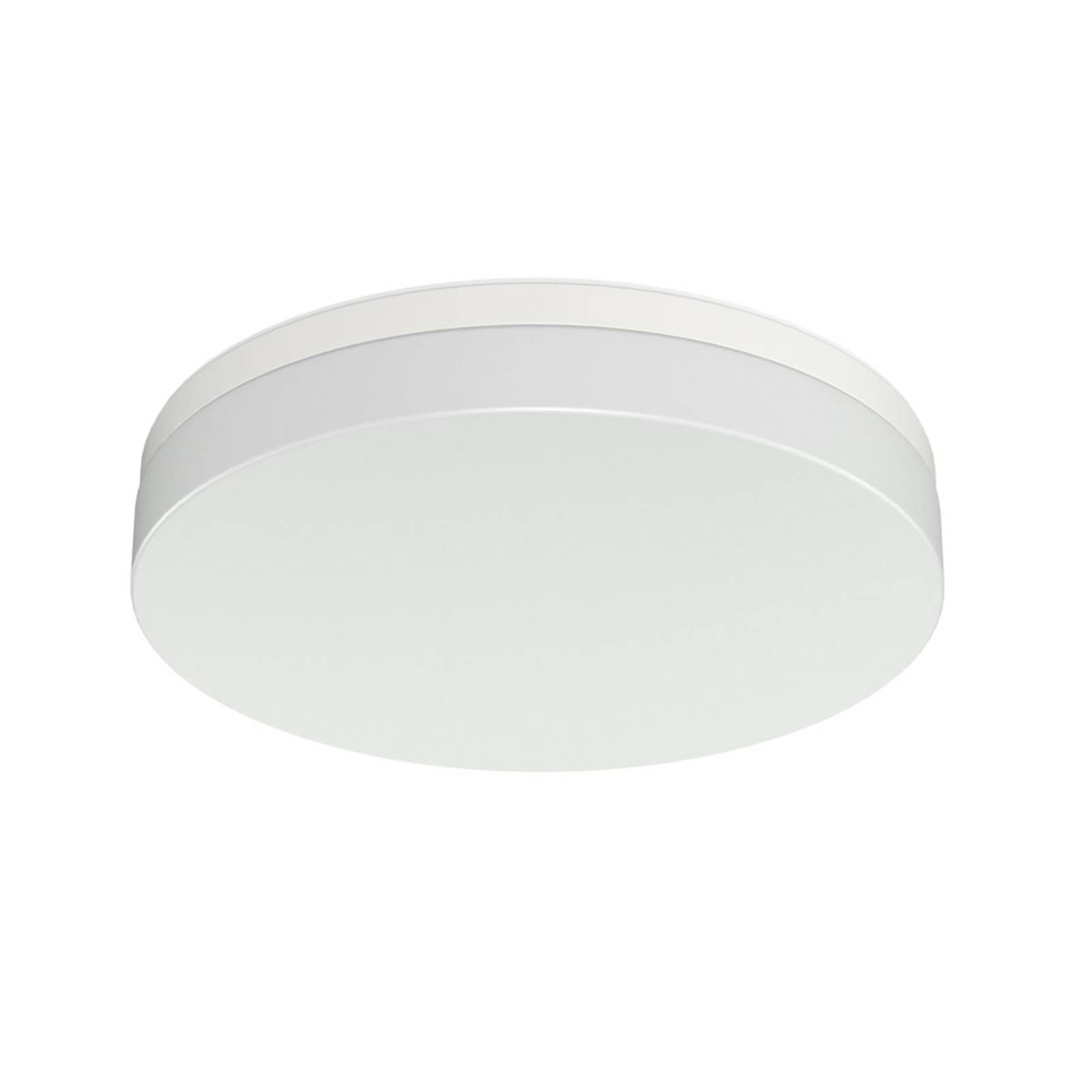 PRIOS Prios Wynion stropné LED svetlo, CCT app, 30 cm, Kúpeľňa, PMMA, železo, 18W, K: 7.1cm