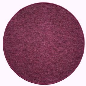 Vopi koberce AKCIA: 100x100 (průměr) kruh cm Kusový koberec Astra vínová kruh - 100x100 (priemer) kruh cm