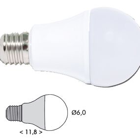 LED zdroj E27,A60,8W,4200K