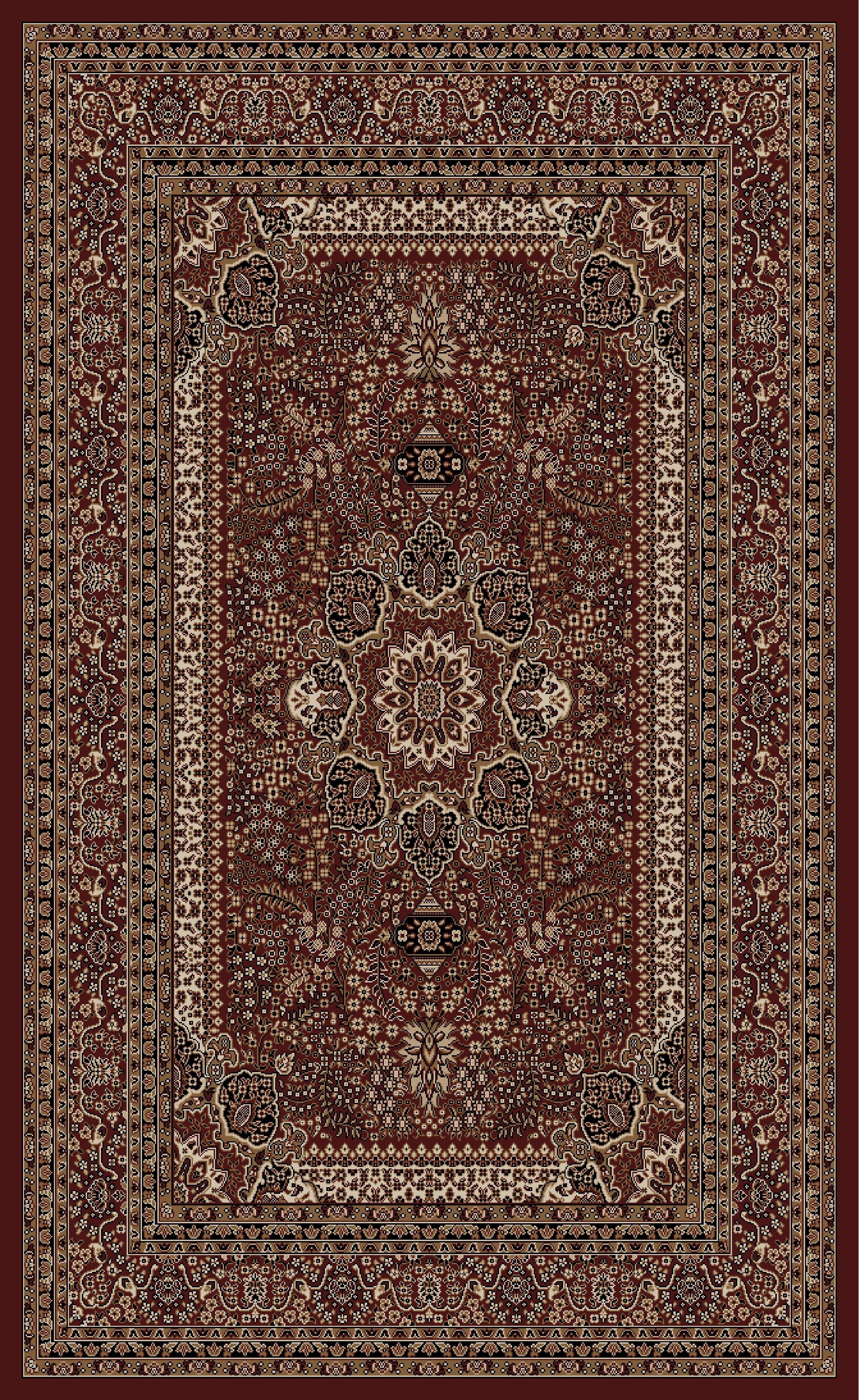 Ayyildiz koberce AKCIA: 240x340 cm Kusový koberec Marrakesh 207 red - 240x340 cm