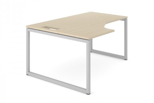 NARBUTAS - Rohový pracovný stôl NOVA O ľavostranný 180x120