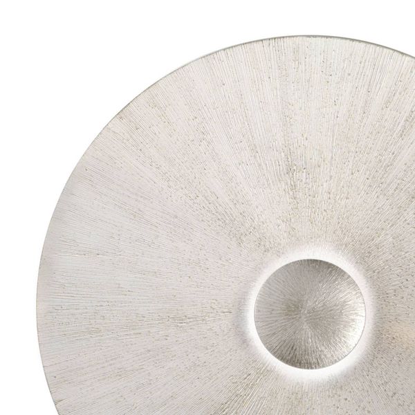 austrolux by Kolarz Nástenné svietidlo Moon Sun, Ø 62 cm, biele, Obývacia izba / jedáleň, sklo, E27, 100W