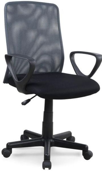 HALMAR Kancelárska stolička ALEX čierno-sivý
