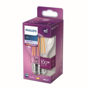 Philips 8718699762070 LED žiarovka classic 10,5W/100W 1521lm E27 4000K A60 filament