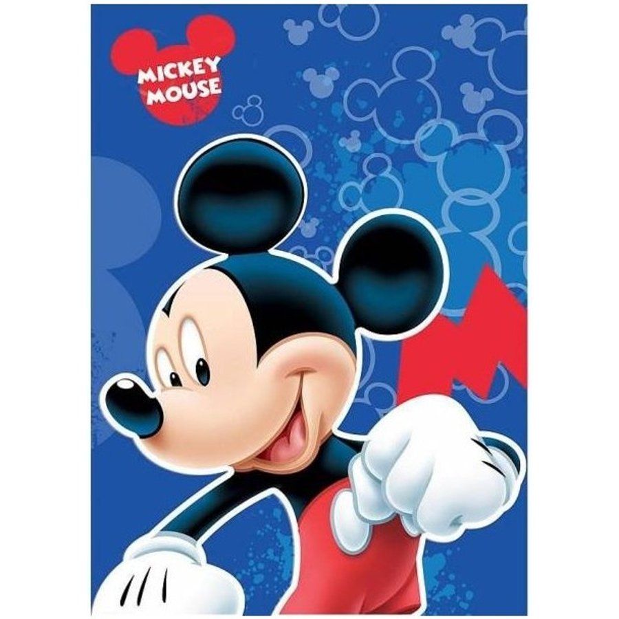 Faro · Fleecová deka Disney Junior - Mickey Mouse - 100 x 120 cm