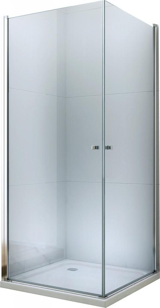 MEXEN/S - PRETORIA duo sprchovací kút 80x80 cm, transparent, chróm 852-080-080-02-00