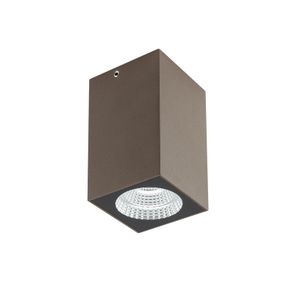 REDO 90092 QUAD exteriérové stropné svietidlo CREE COB LED 3W 360/280lm 3000K IP65 hnedá