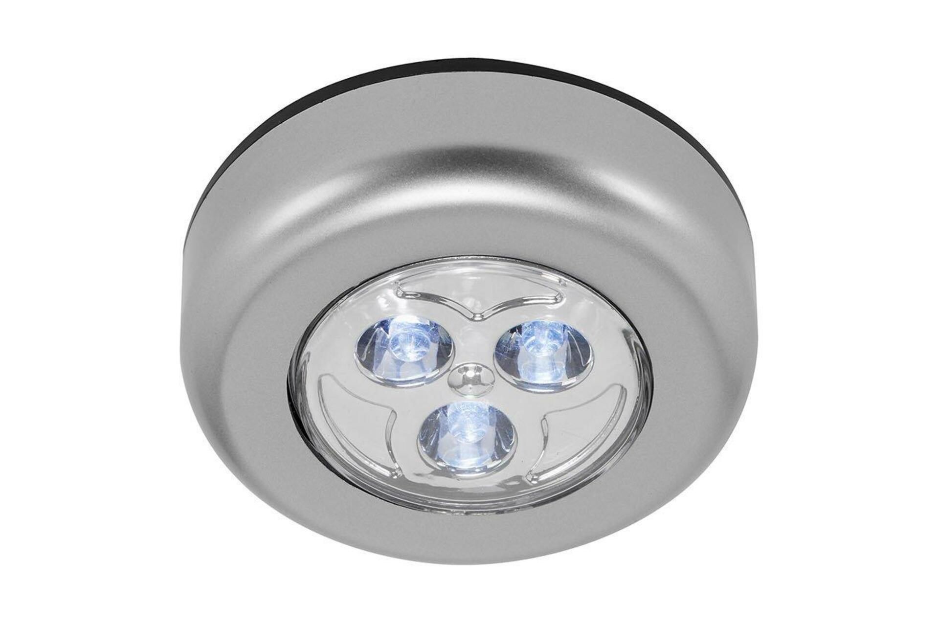 BRILONER LED Push-Light pr. 6,8 cm 3x3W 15lm titan BRI 2251-034