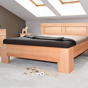 Masívna posteľ s úložným priestorom hollywood 2 - 160/180 x 200cm -