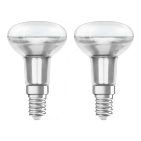 OSRAM LED reflektor E14 3, 3W 2 700K 36° 2 ks, E14, 3.3W, Energialuokka: F, P: 8.5 cm