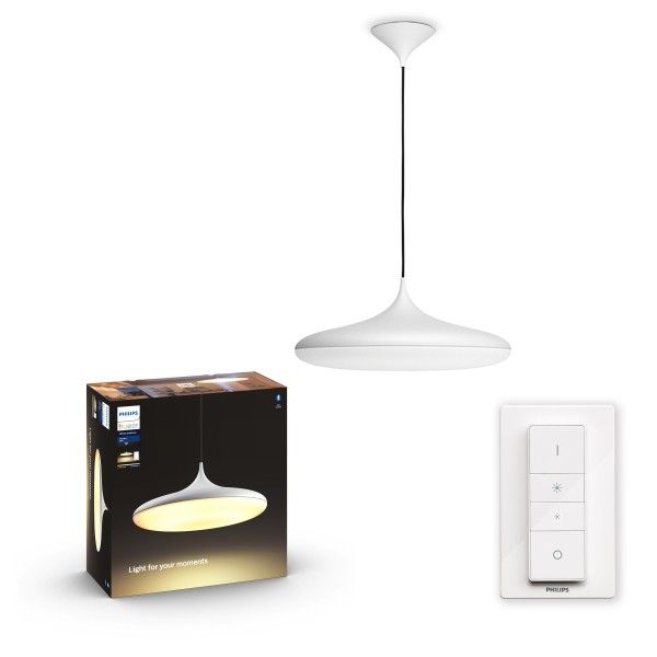 Philips Hue 8719514341210 závesné stropné svietidlo Cher 1x24W | E27 | 2750-2900lm | 2200-6500K - White Ambiance, diaľkové ovládanie, biela