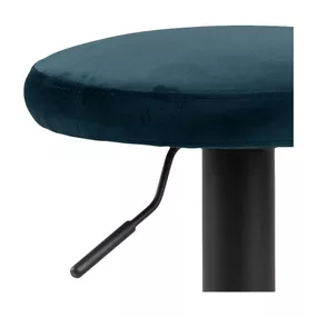 Barová stolička s modrým polstrovaním Actona Finch