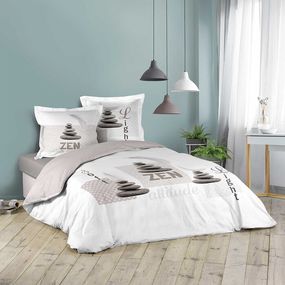 DomTextilu Kvalitná posteľná obliečka v bielej farbe 220 x 200 220 x 200 cm 20880
