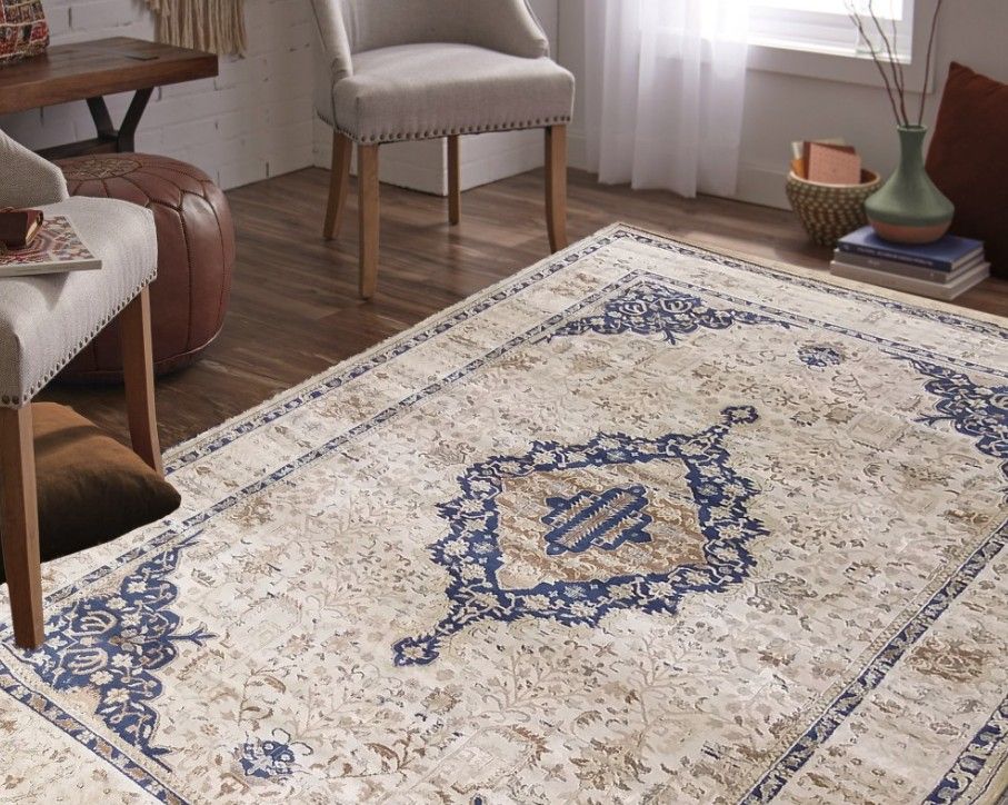 DomTextilu Moderný koberec so vzorom vintage 64670-238589