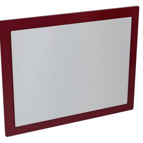 Mitra MT183 zrkadlo v ráme 92x72x4 cm, bordó