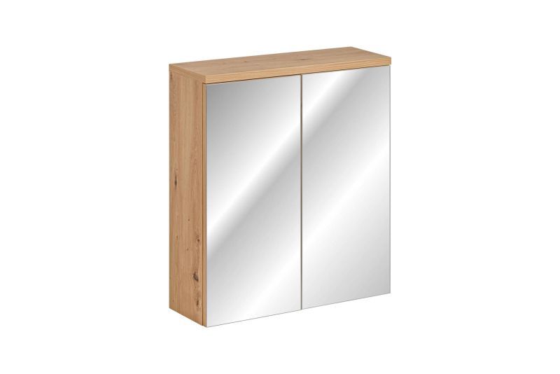 Kúpeľňová skrinka CMD SAMOA 840 dub artisan/zrkadlo