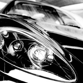 Fototapeta Čierne auto športové 341 - vinylová