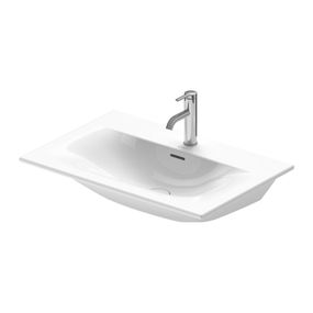 Duravit Viu - Umývadlo do nábytku, 73 x 49 cm, Biela 2344730000