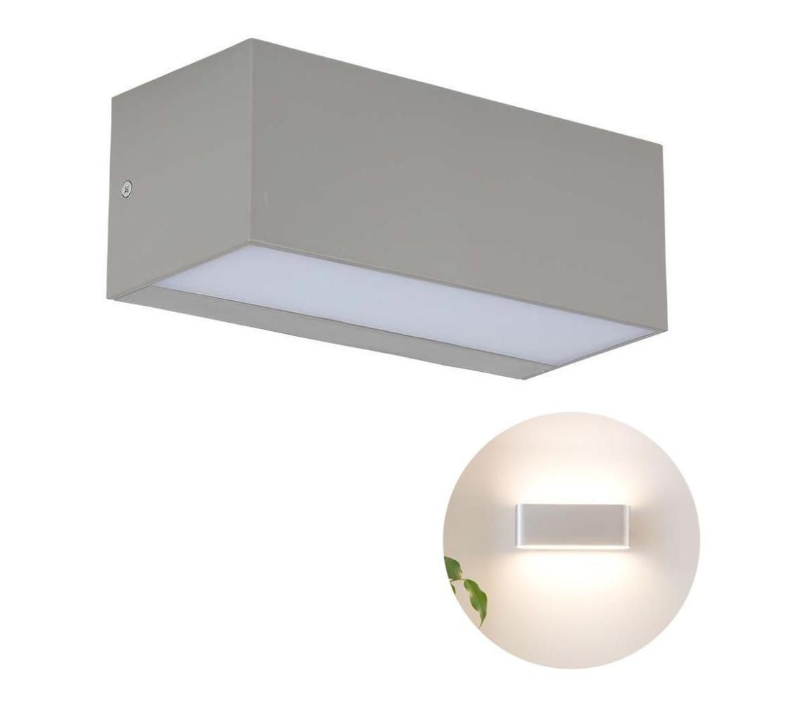 LED Vonkajšie nástenné svietidlo LED/12W/230V 6400K IP65