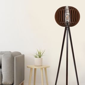 Stojacia lampa Floor II 145 cm hnedá