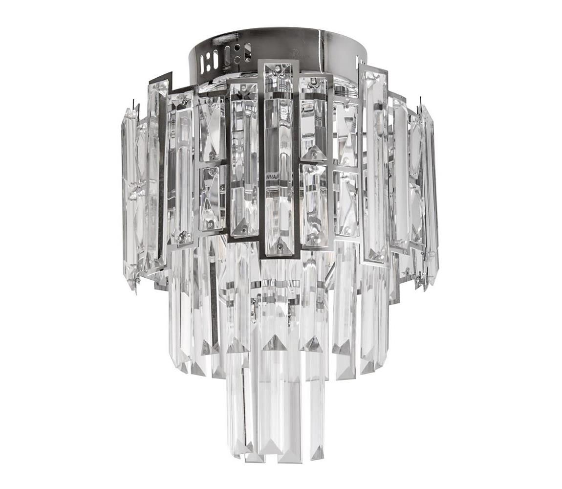 LED Prisadený luster 3xE27/60W/230V + 3xLED/3W/230V